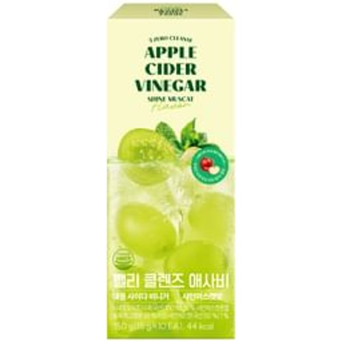 5 Zero Cleanse Apple Cider Vinegar - 3 Types 2026 Version - Shine Muscat Flavor