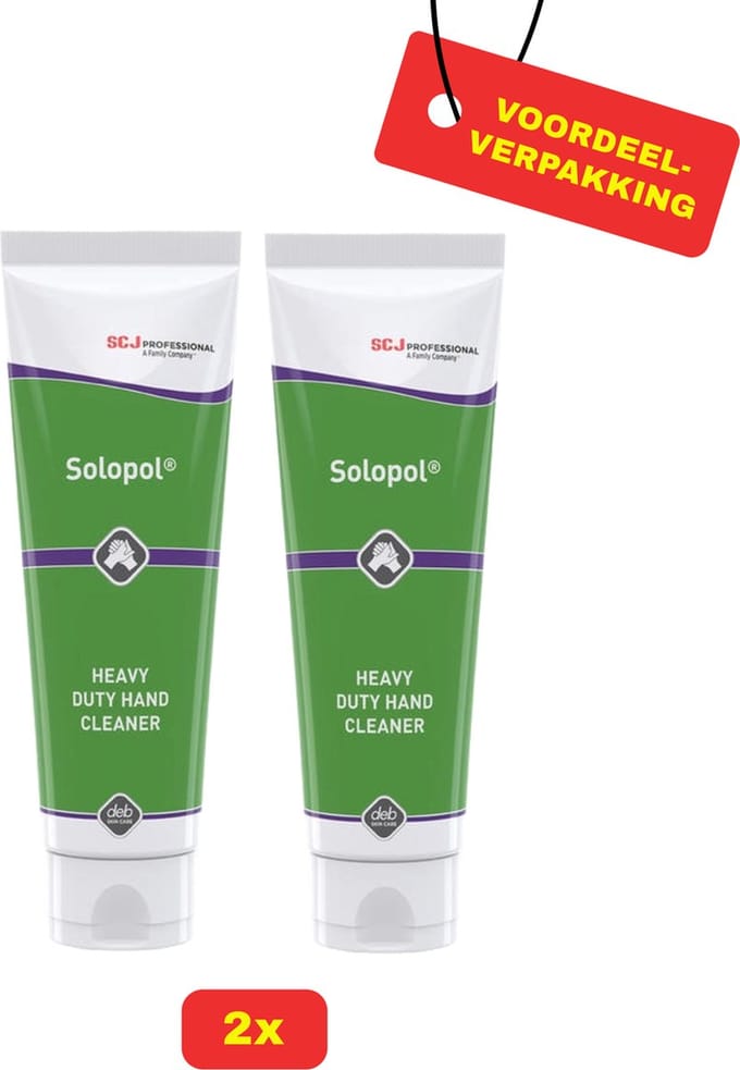 Solopol - Sterke Handreiniger- 2x 250ml - Voordeelverpakking!