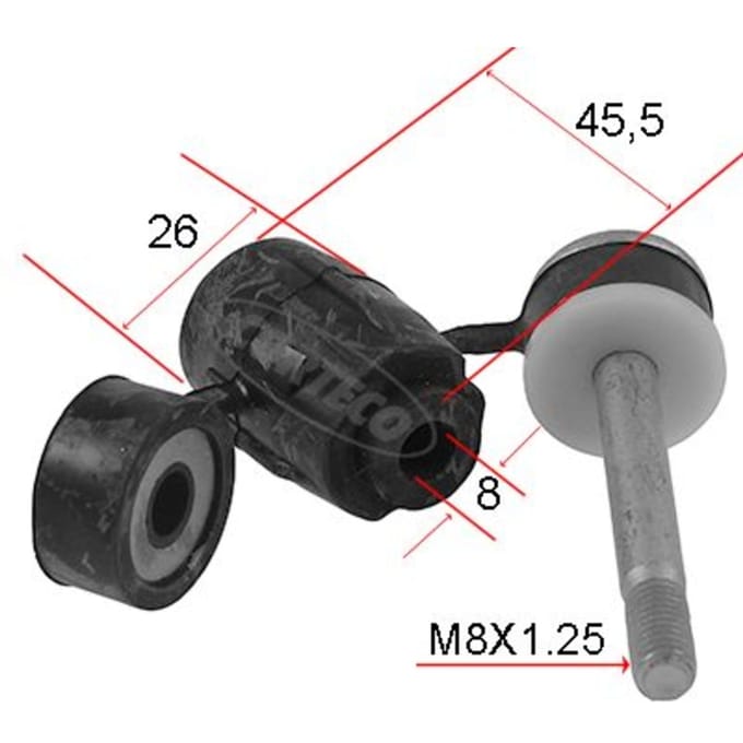 Lager, stabilisator CORTECO 80004684