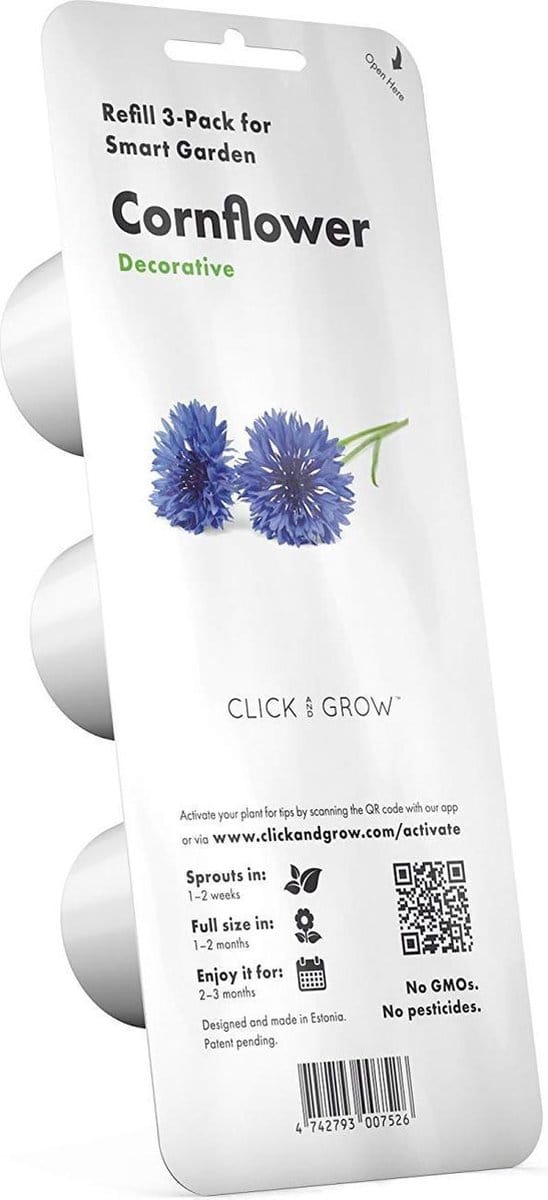 Cornflower  Refill 3-Pack (voor Click and Grow Smart Garden toestellen)