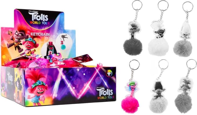 Disney Trolls 2 Sleutelhanger - Cooper Roze