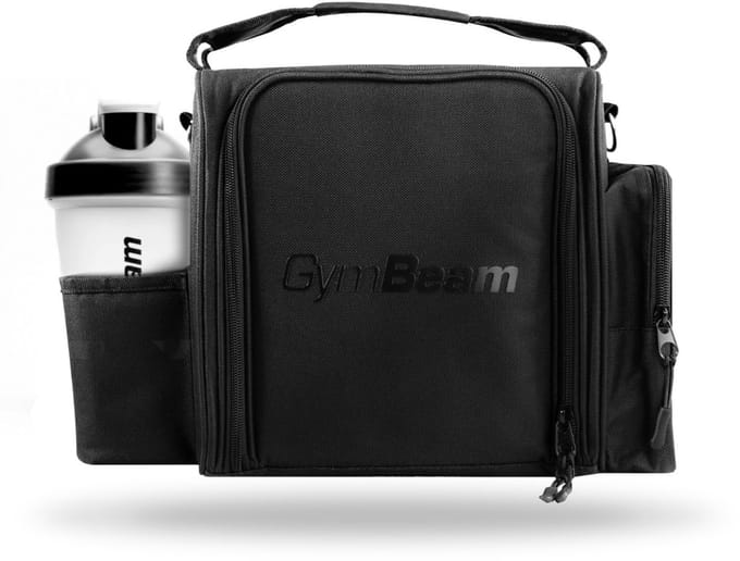GymBeam FIT Prep zwarte voedingstas