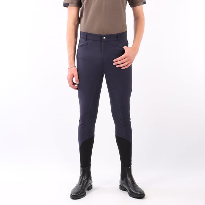 Quur Rijbroek Quur Qcaz Full Grip Men Donkerblauw - 48