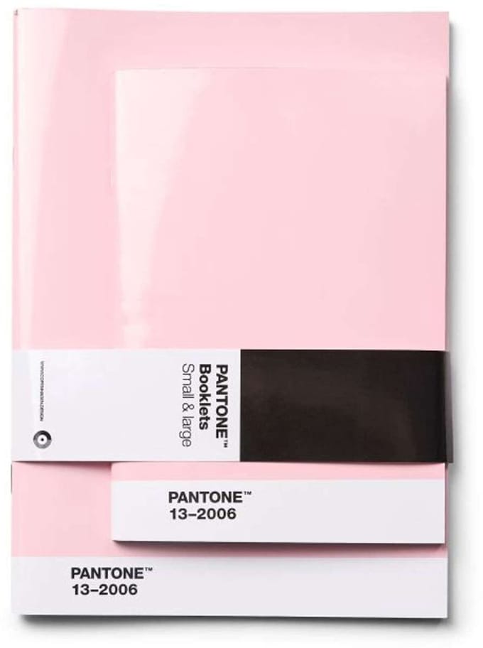 Copenhagen Design - Schriften Set van 2 Stuks Gestipt - Light Pink 13-2006 - Papier - Roze -