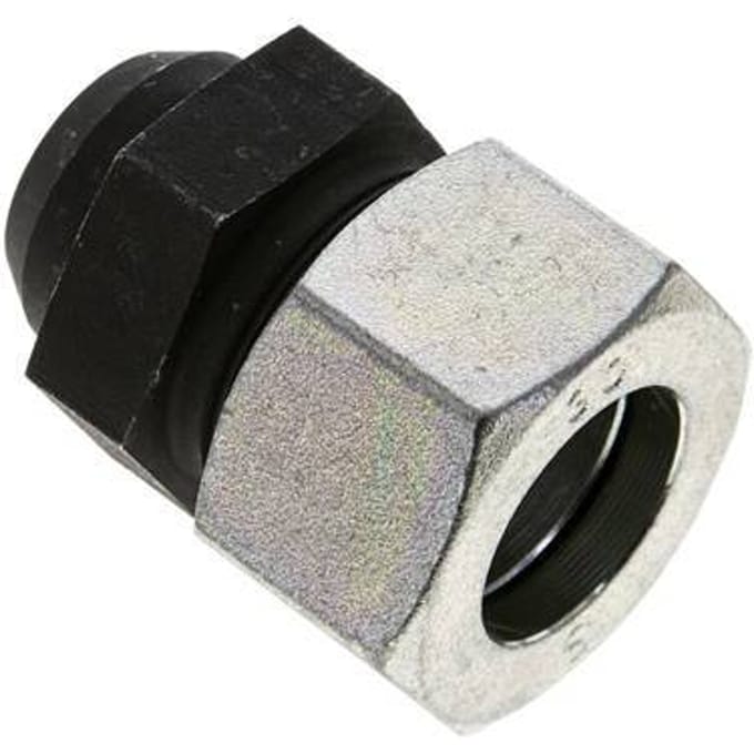30S & 36mm Gefosfateerd Stalen Rechte Snijringkoppeling Lasverbinding 400bar ISO 8434-1