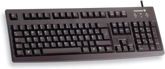 Duitse QWERTZ-toetsenbord met Cyrillische lay-out - Bedraad en Compact