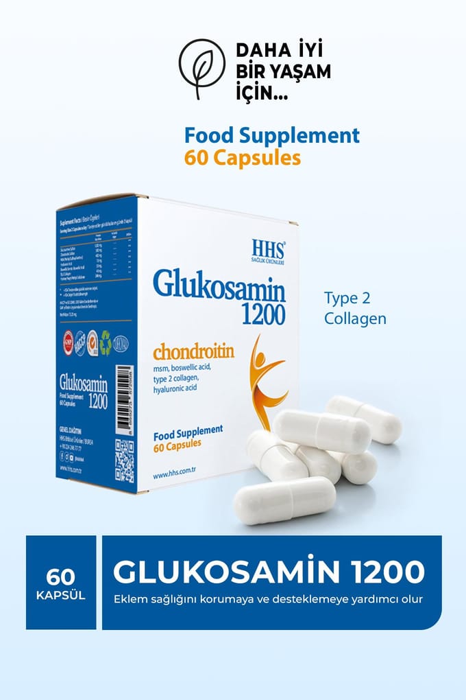 HHS Glucosamine 1200 60 Gélules 1 PC