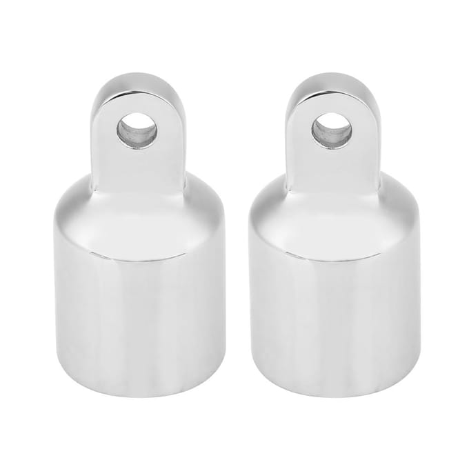 2 Stuks Roestvrij Staal Marine Boot Ooguiteinde Bimini Top Kap Hardware Fitting white