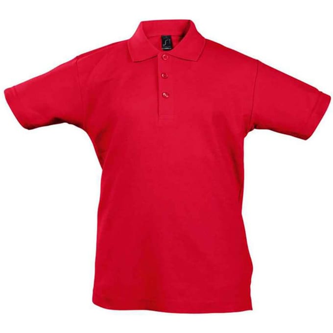 SOLS Kinder/Kids Summer II poloshirt (Rood)