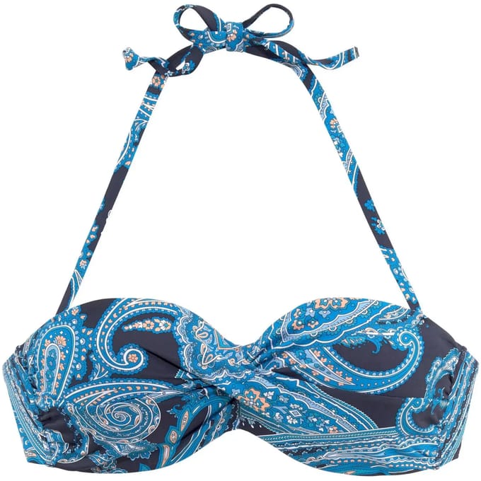 Halternekkini met beugels dames Lascana Boho