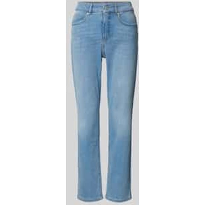 Straight fit jeans in 5-pocketmodel, model 'Melly'