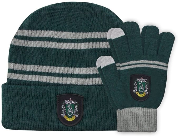 Cinereplicas Harry Potter - Slytherin Muts & Handschoenen Set Kinderen - Groen