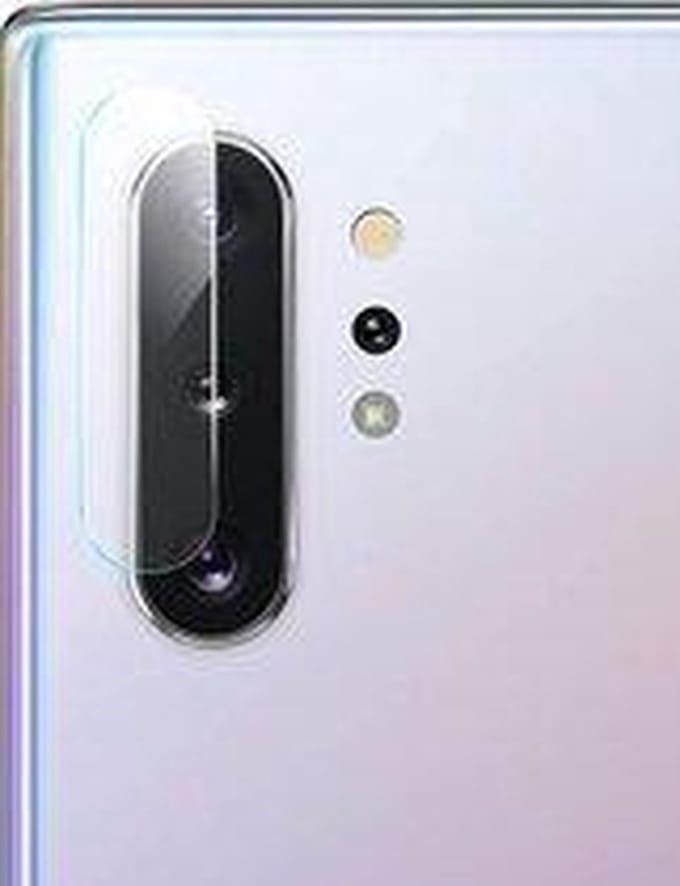 DrPhone CL1 Camera lens 9H Gehard Glas Screenprotector – Geschikt voor Geschikt voor Note 10 - Tempered Glass