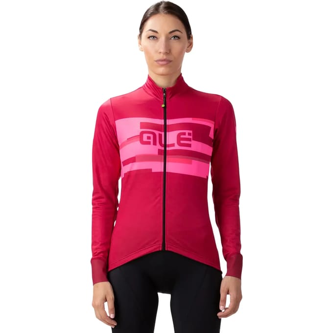 Ale Solid Borealis Trui Met Lange Mouwen Rood M Vrouw