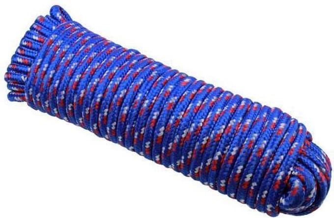 US.PRO Tools by Bergen Touw polypropyleen 10 mm - 30 meter lang - 16x gevlochten