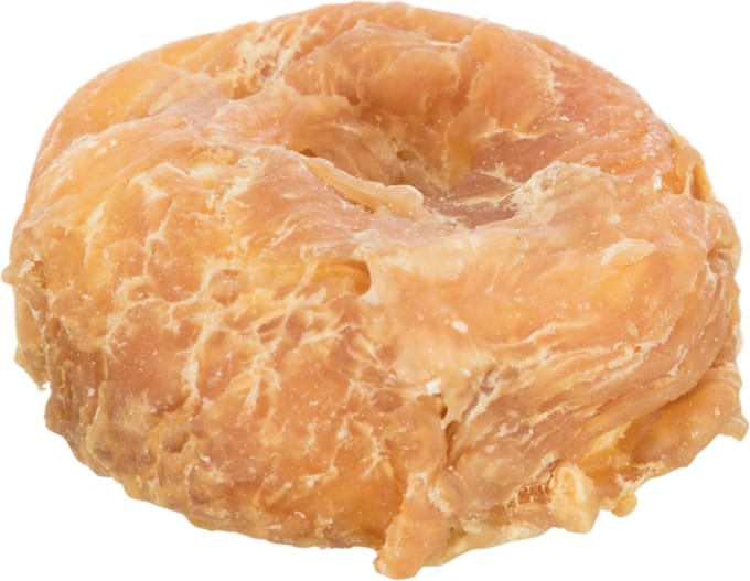 Trixie Denta Fun Chicken Chewing Rings - Hondensnacks - Kip 10 cm - 100 stuks