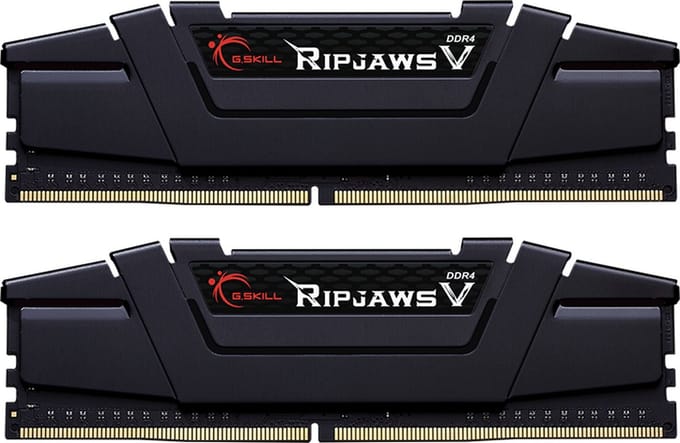 G.Skill Ripjaws V DDR4-4000 - 32GB - CL18 - Dual Channel (2 pcs) - Intel XMP - Zwart