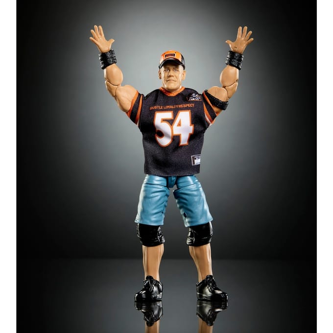 Mattel WWE actiefiguur John Cena WrestleMania speelgoedfiguur.