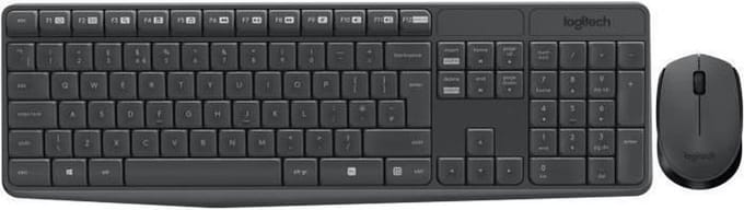 Logitech MK235 - Toetsenbord en Muis Combinatie - Frans AZERTY