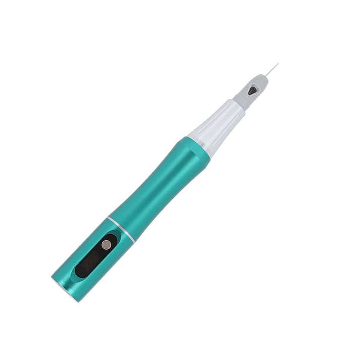 Microblading Machine Professionele Aluminiumlegering Wenkbrauw Lip Eyeliner Tattoo Machine Pen EU Plug groen