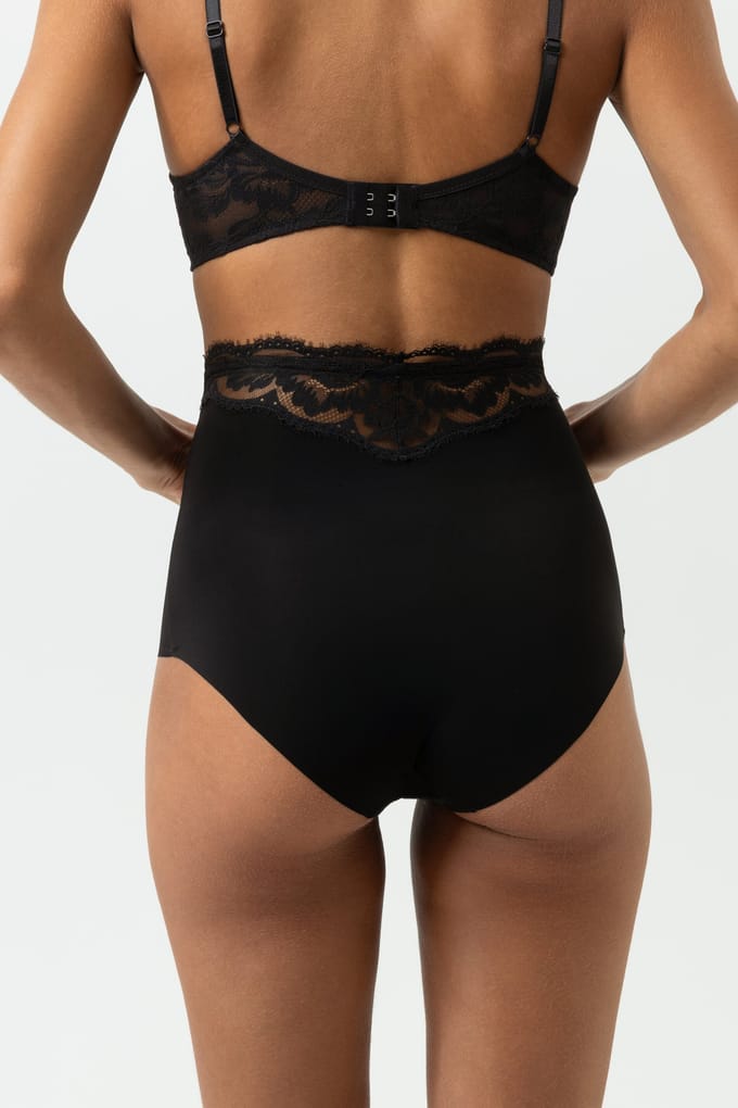 High waist pants Serie Amazing Zwart