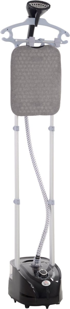 HOMCOM-kledingstomer-35x25x118,5cm-ABS-zwart