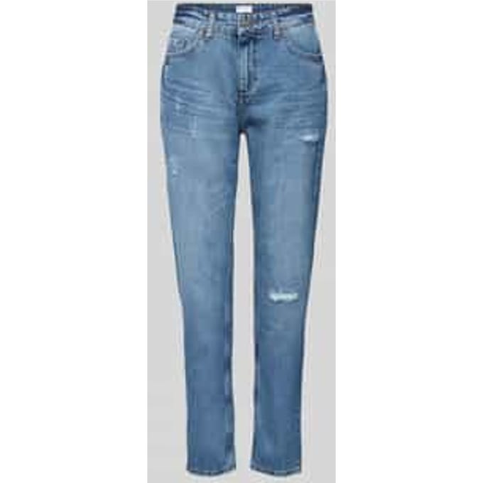 Baggy fit jeans in een destroyed-look