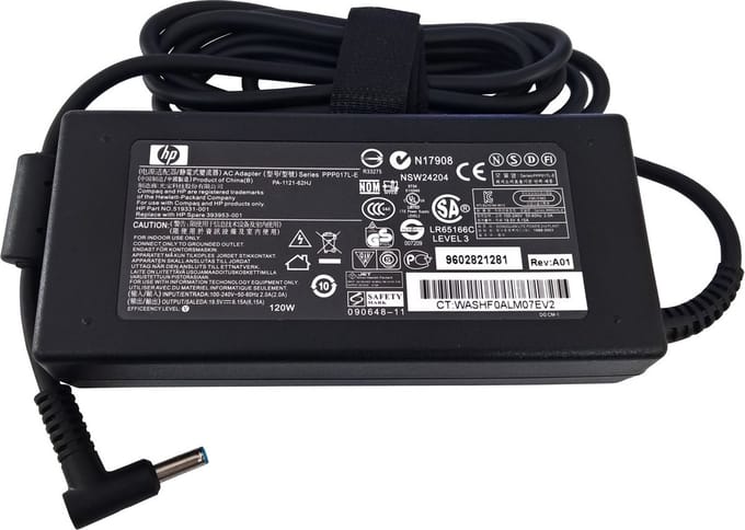 HP I ADPTR 120W S-3P PFC Slim 4.5mm