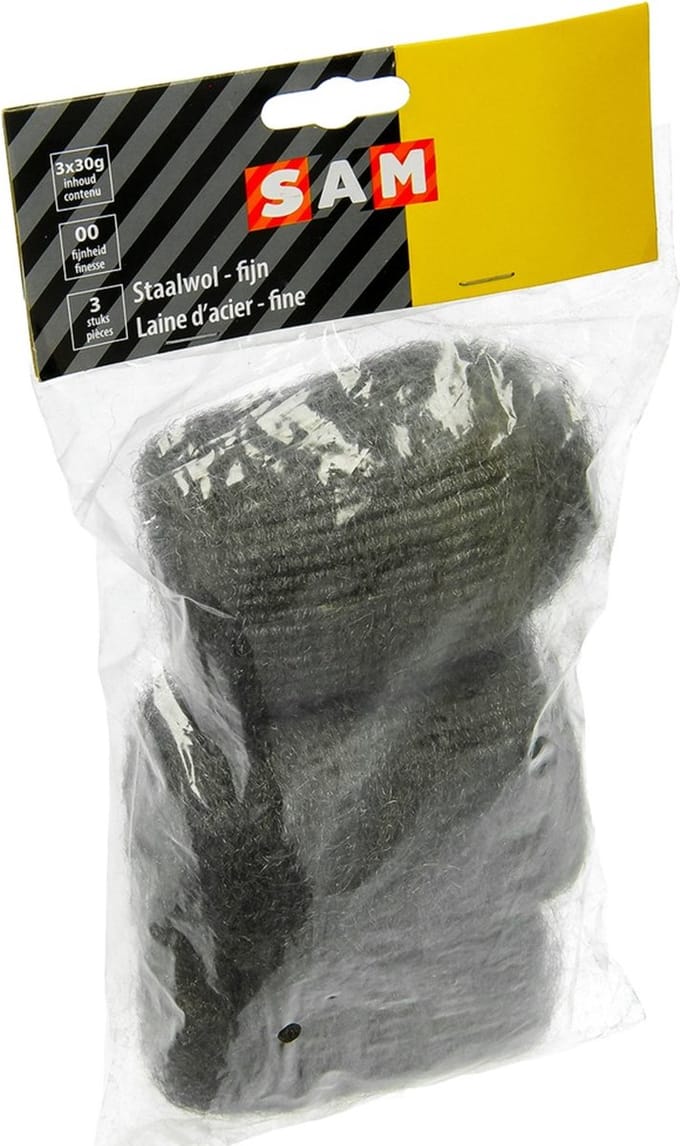 SAM staalwol extra fijn (000) - 3 x 30 gram