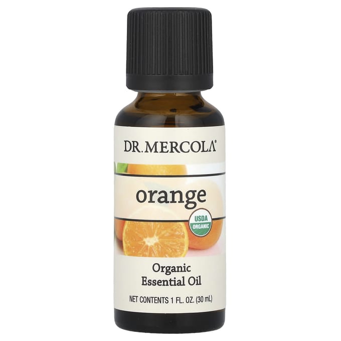 Dr. Mercola, Organic Essential Oil, Orange, 30 Ml (1 Fl Oz)