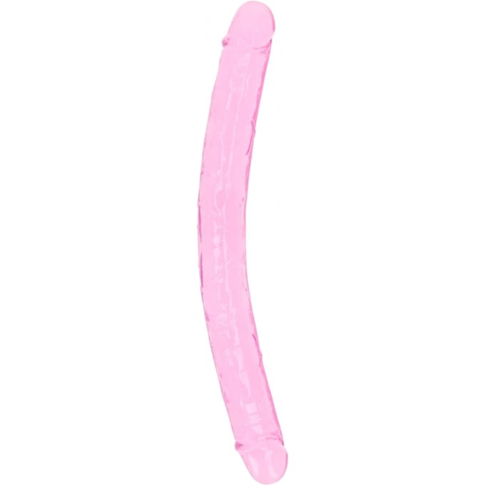 RealRock by Shots Realistische dubbel dildo's - 13'' / 34 cm - Roze