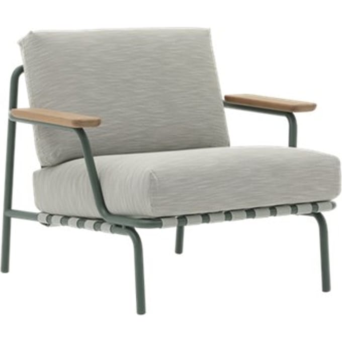 Muuto Settle Loungestoel Buiten - MuutoRibbedWeave2