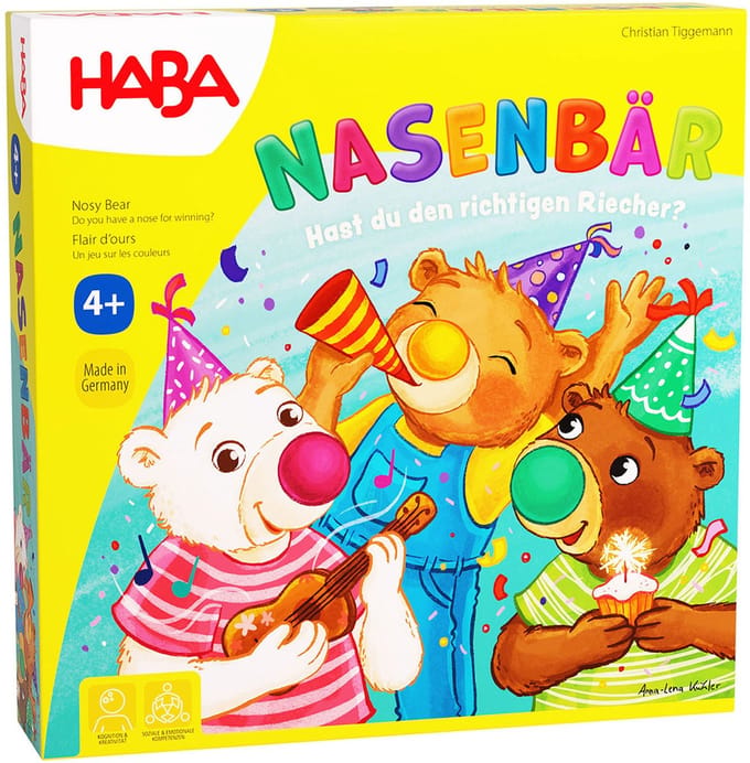 HABA Spielesammlung Hurra & Nasenbär