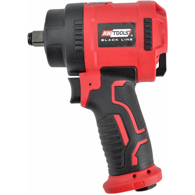 AWTOOLS Black Line - Pneumatische Slagmoersleutel - 1/2" - 1200 Nm - Mini