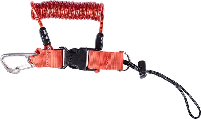 Procean Duiken Lanyard | Haak | splitring | koord | rood