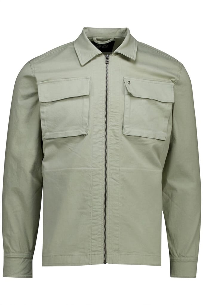 Butcher of Blue Overshirt groen