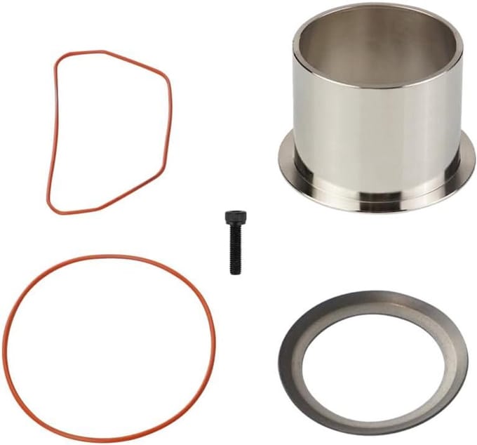 Compressor Cilinder Kit - Zuiger Set - Motor Reparatie - Premium Kwaliteit - 12 cm - Zilver