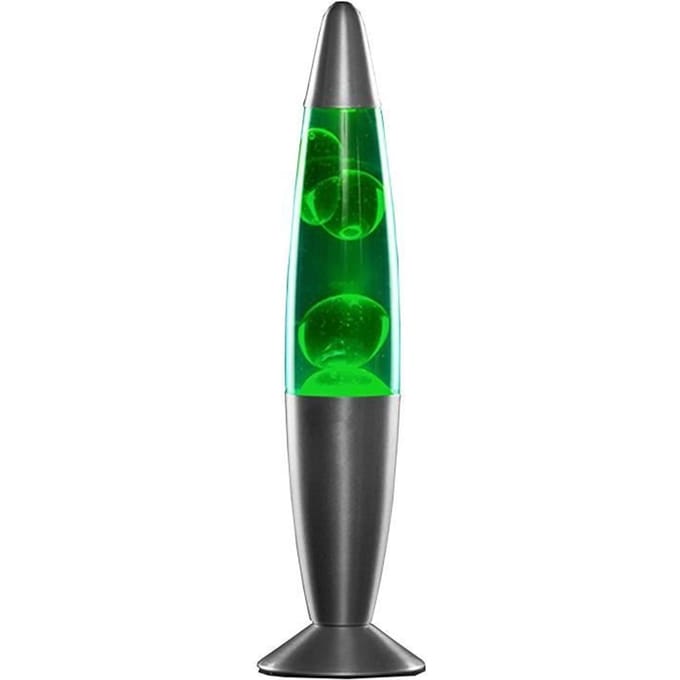 Lampe à lave - vert 187 - Vert - Design original - Éclairage magique