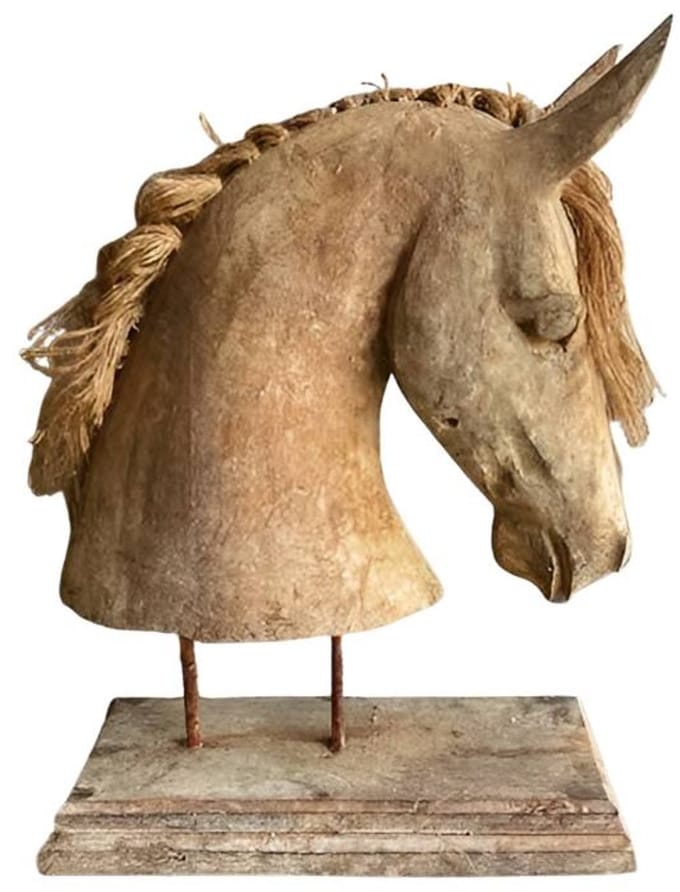 Horse head ant. H50cm