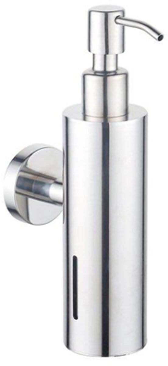 Fugaflow zeepdispenser - wand - rond - chroom -