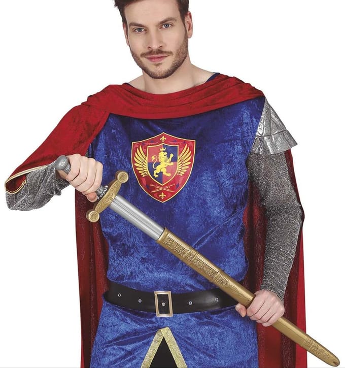 Épée de Chevalier Chevalier Guerrier Gladiateur 70Cm brown