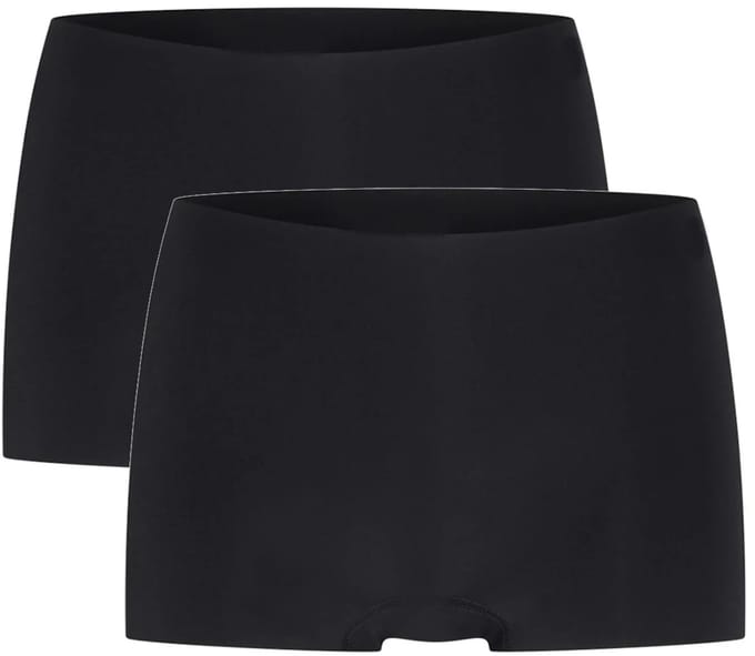 Beeren dames shorts Invisible - 2-pack Laura - maat S/M - zwart