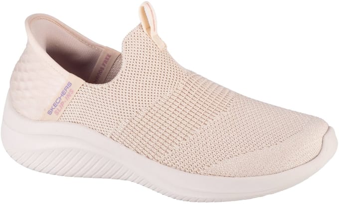 Skechers Slip-Ins Ultra Flex 3.0 Smooth Step, Vrouwen, Beige, Sneakers, maat: 35