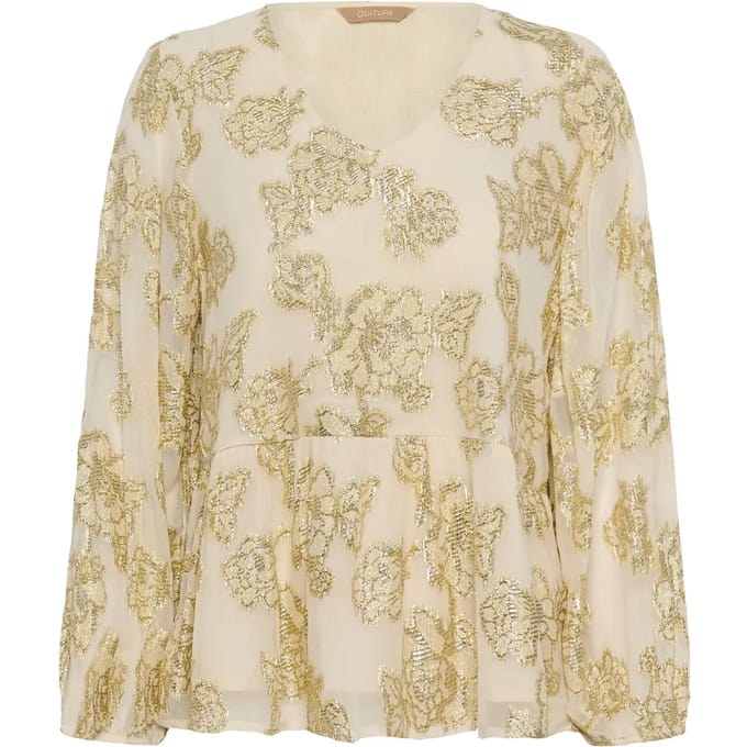 Damesblouse met lange mouwen CULTURE Buda