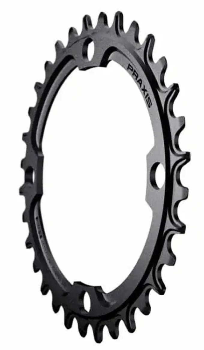 Mono plateau van aluminium Praxis 1X 104BCD