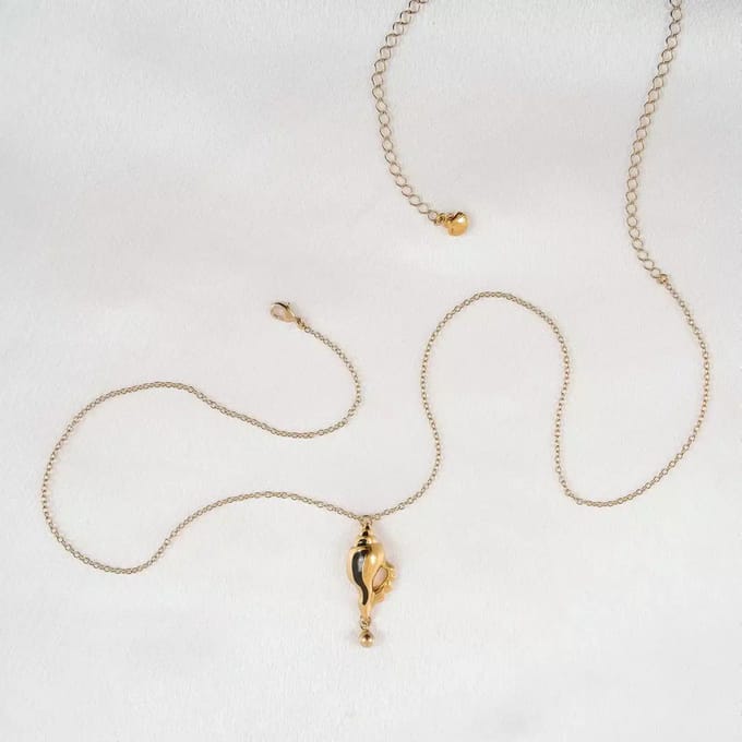 Sylvie Monthulé | Gold Belly Chain Set | Shell Ocean size M size M