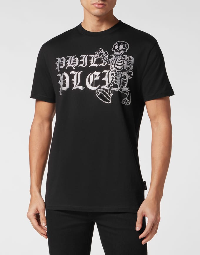 T-Shirt Ronde Hals Skeleton