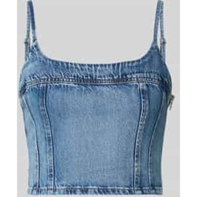 Levi's Jadine Denim Cami Tank Größe: L | Tanktops Outlet | Damen | Blau