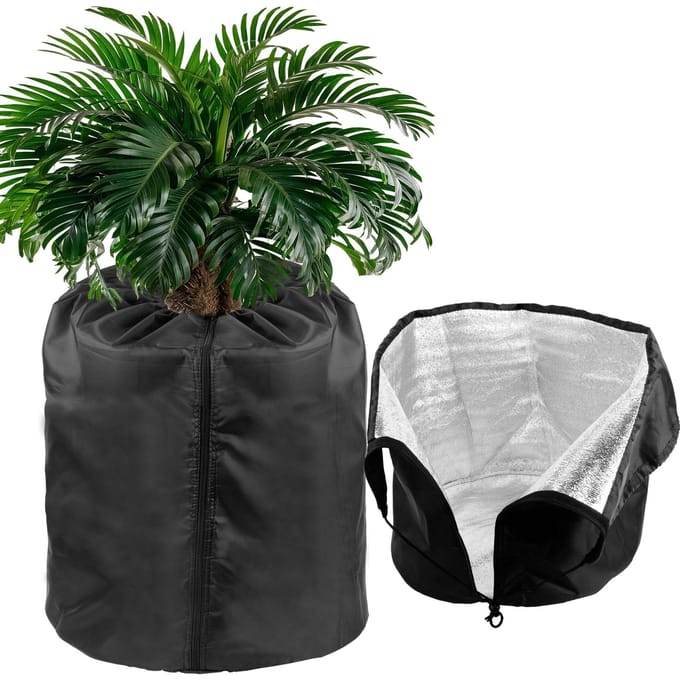 Housse d'isolation pour plante 45x50cm One size noir