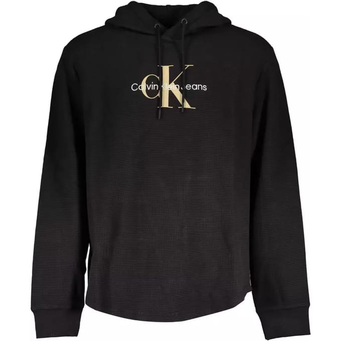 Monogram Wafelbrei Hoodie